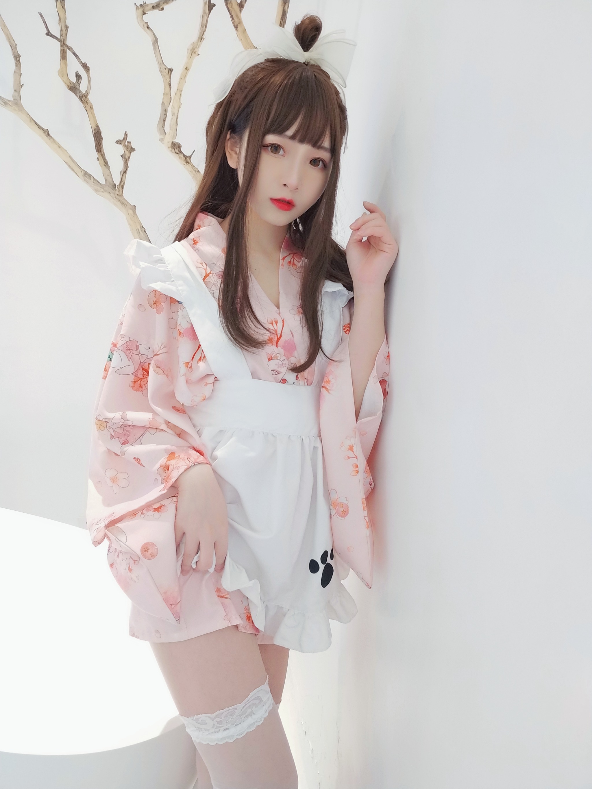 图片[1]-古川 – NO.051 浴衣女仆 [13P]-XikXak